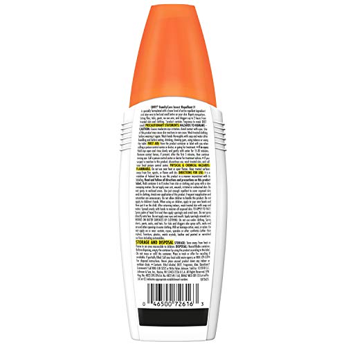 OFF! FamilyCare Bug Spray & Mosquito Repellent, Unscented with Aloe-Vera, 7% ...