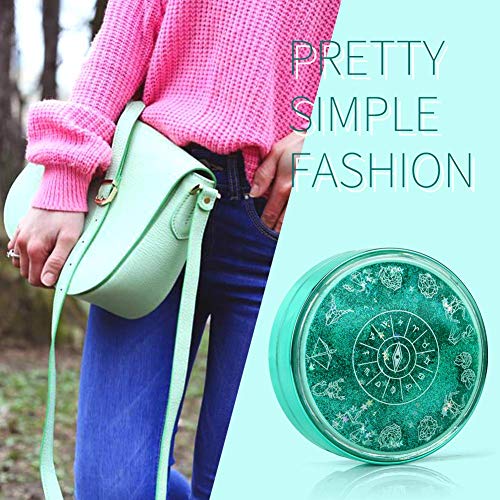 Contact Lens Case, Color Sparkles Contact Lens Case Cute, Portable Contact Le...