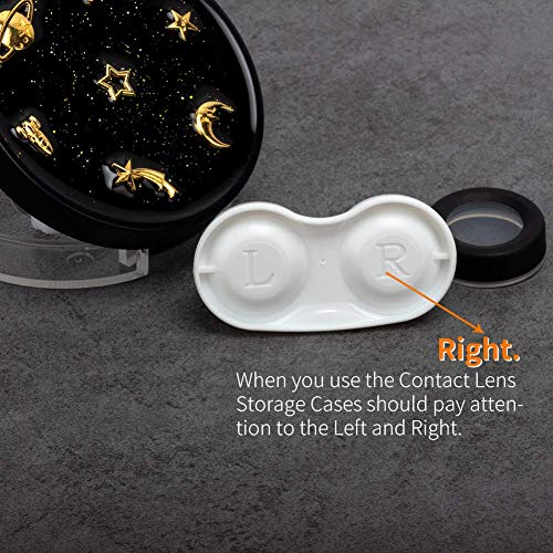 Contact Lens Case, OFONE Contact Lens Case Cute, Portable Contact Lens Box Ki...