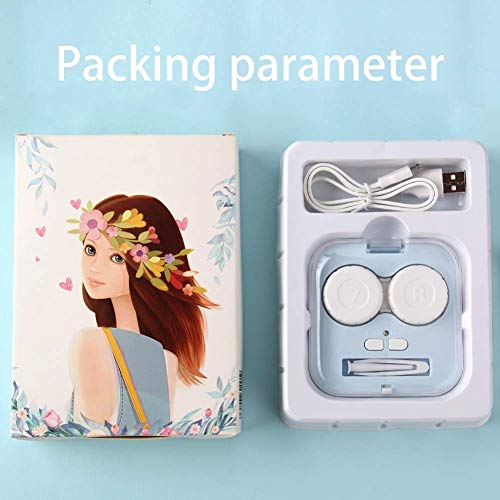 Contact Lens Cleaner, Portable Contact Lens Cleaner Kit Daily Care Faster Cle...