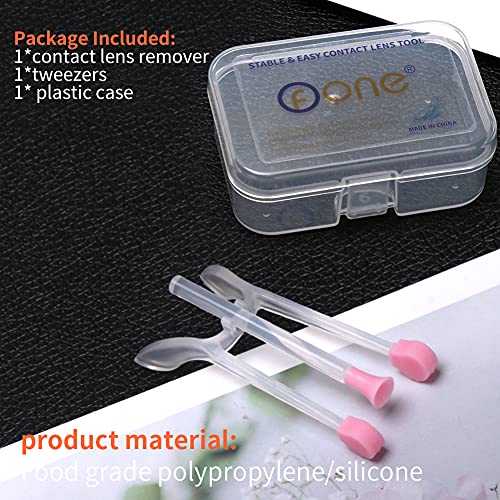Contact Lens Remover, OFONE Soft Contact Lens Inserter and Remover Tool Kit w...