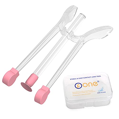 Contact Lens Remover, OFONE Soft Contact Lens Inserter and Remover Tool Kit w...
