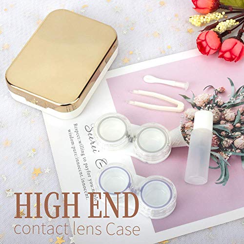 Two Packs Contact Lens Care Vision Care Nobleness Cute Contact Lens Cases Con...