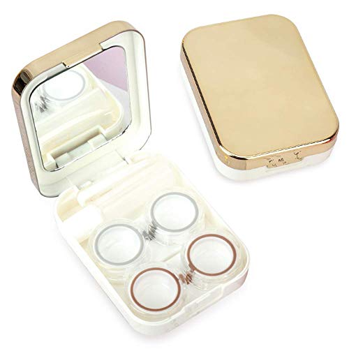 Two Packs Contact Lens Care Vision Care Nobleness Cute Contact Lens Cases Con...