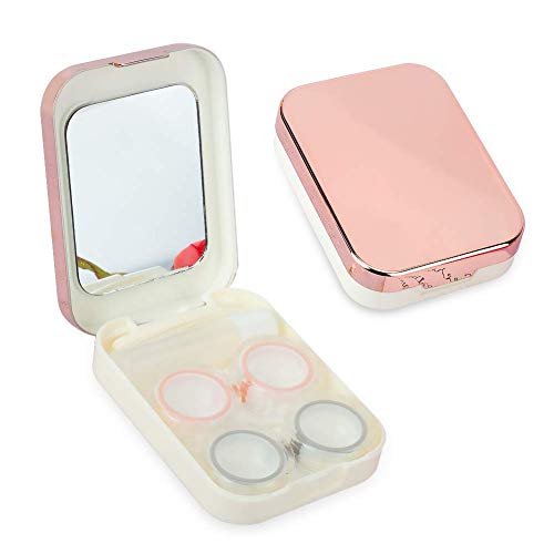 Two Packs Contact Lens Care Vision Care Nobleness Cute Contact Lens Cases Con...