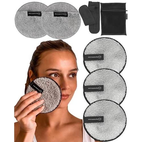 Reusable Makeup Remover Pads Set -Ogato- Eco Friendly Reusable Face Pads Suit...