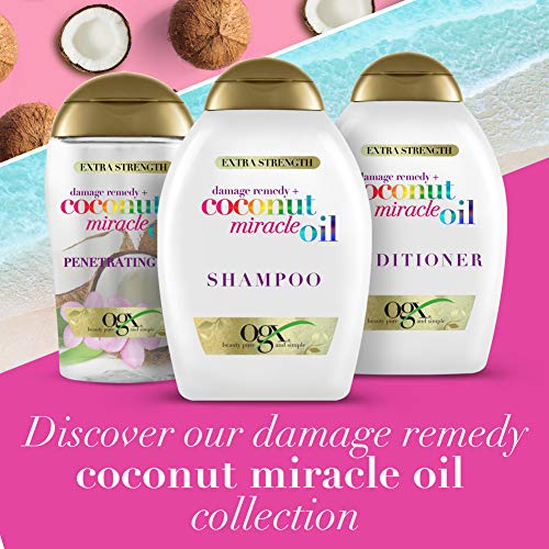 OGX Extra Strength Damage Remedy + Coconut Miracle Oil Shampoo & Conditioner ...