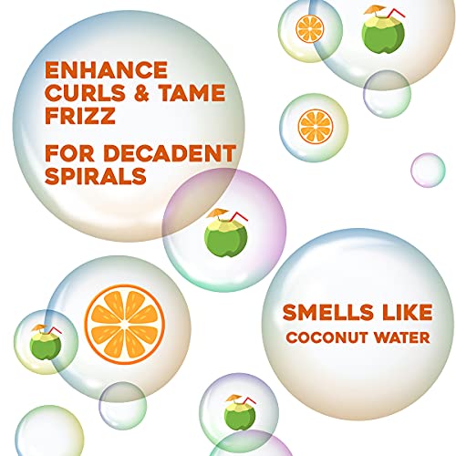 OGX Quenching + Coconut Curls Curl-Defining Conditioner, Nourishing Curly Hai...