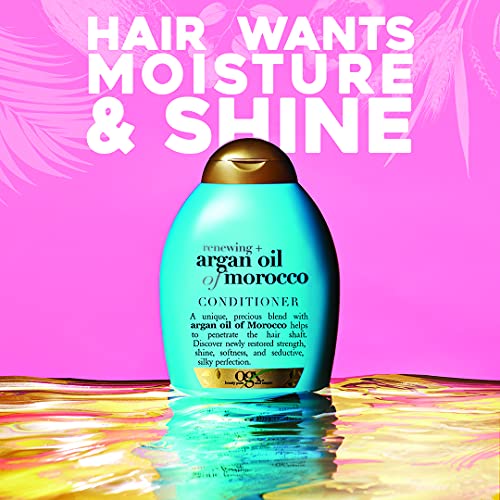 OGX Renewing + Argan Oil of Morocco Hydrating Hair Conditioner, Cold-Pressed ...