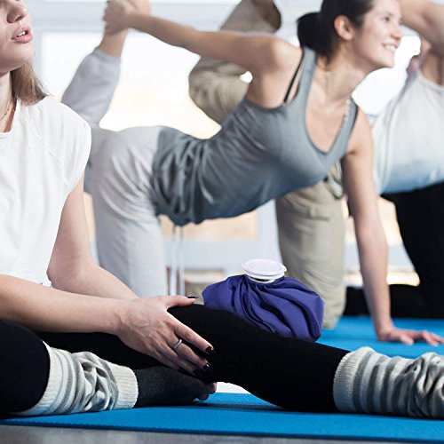 Ice Cold Pack Ohuhu 9" Reusable Ice Bag Hot Water Bag for Injuries, Hot & Col...