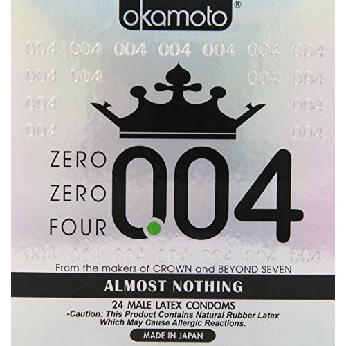 OKAMOTO 004 Condoms, 24 count