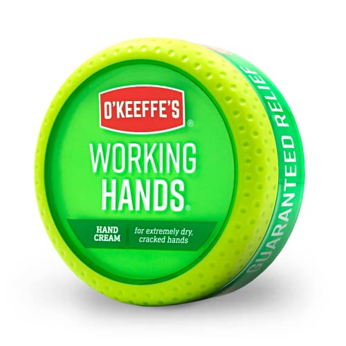 O'Keeffe's Working Hands Hand Cream for Extremely Dry, Cracked Hands, 3.4 Oun...