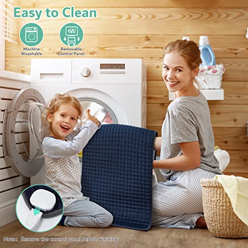 Heating Pad for Back Pain Relief, OKK XXX-Large Electric Heating Pads for Cra...