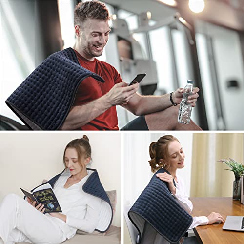 Heating Pad for Back Pain Relief, OKK XXX-Large Electric Heating Pads for Cra...