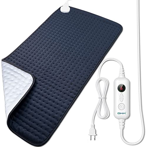 Heating Pad for Back Pain Relief, OKK XXX-Large Electric Heating Pads for Cra...
