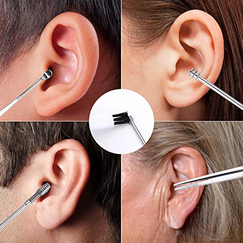 Ear Wax Removal Kit, Ear Cleaner Kit Okom 9Pcs, Upgrade Ear Wax Removal Tool,...