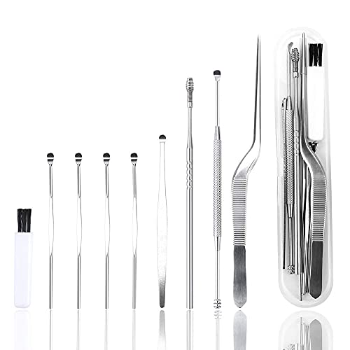 Ear Wax Removal Kit, Ear Cleaner Kit Okom 9Pcs, Upgrade Ear Wax Removal Tool,...