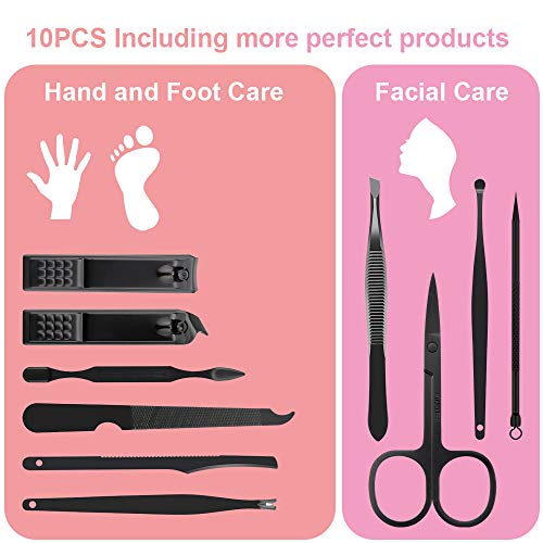 Manicure Set, Okom 10 in 1 Manicure Kit ,Manicure Set Professional ,Nail Clip...
