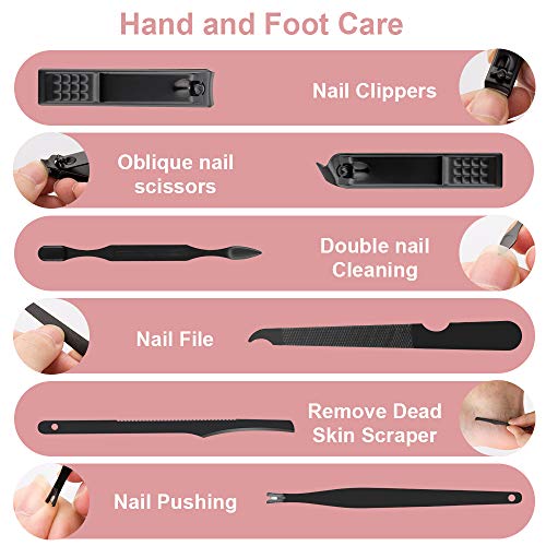 Manicure Set, Okom 10 in 1 Manicure Kit ,Manicure Set Professional ,Nail Clip...