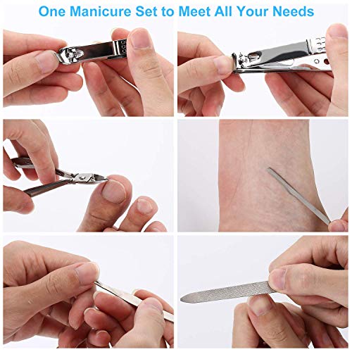 Manicure Set, 19 in 1 Manicure Kit,Manicure Set Professional,Nail Clipper Set...