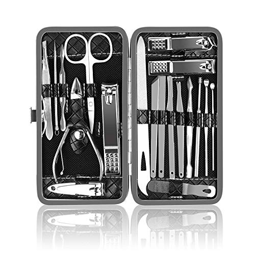 Manicure Set, 19 in 1 Manicure Kit,Manicure Set Professional,Nail Clipper Set...