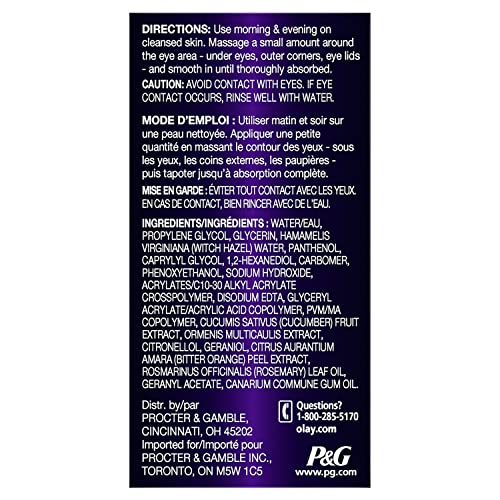 Olay Age Defying Classic Eye Gel, 0.5 oz Packaging may Vary