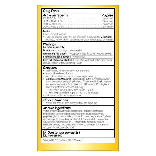 Olay Complete Lotion Moisturizer with Sunscreen SPF 15 Normal, 4.0 Fluid Ounc...