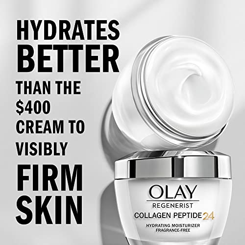 Olay Regenerist Collagen Peptide 24 Face Moisturizer with Vitamin B3, Fragran...