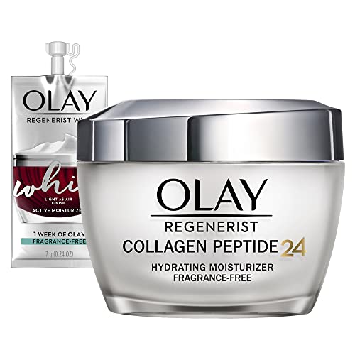 Olay Regenerist Collagen Peptide 24 Face Moisturizer with Vitamin B3, Fragran...