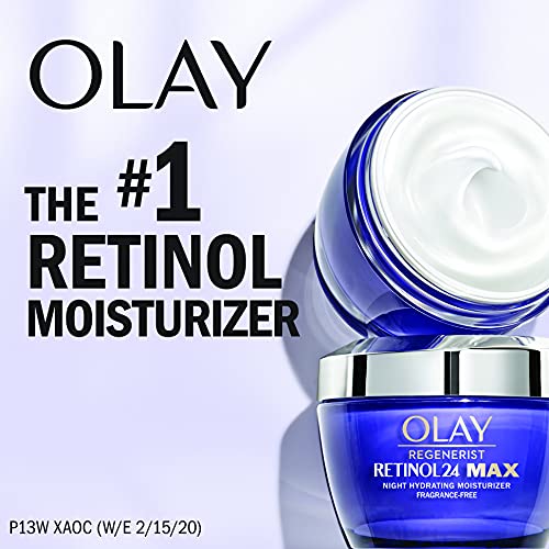 Olay Regenerist Retinol 24 Max Moisturizer, Retinol 24 Max Night Face Cream, ...