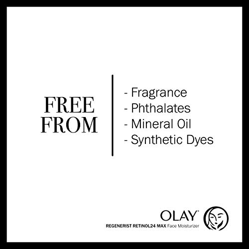 Olay Regenerist Retinol 24 Max Moisturizer, Retinol 24 Max Night Face Cream, ...