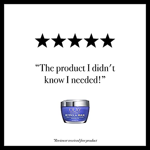 Olay Regenerist Retinol 24 Max Moisturizer, Retinol 24 Max Night Face Cream, ...