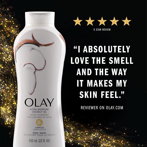 Olay Ultra Moisture Coconut Oasis Body Wash, for Smooth and Healthy Looking S...