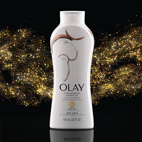 Olay Ultra Moisture Coconut Oasis Body Wash, for Smooth and Healthy Looking S...