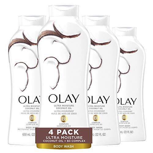 Olay Ultra Moisture Coconut Oasis Body Wash, for Smooth and Healthy Looking S...