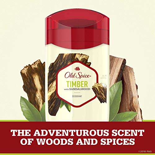 Old Spice Aluminum Free Deodorant for Men, Timber with Sandalwood Scent, 3 oz...