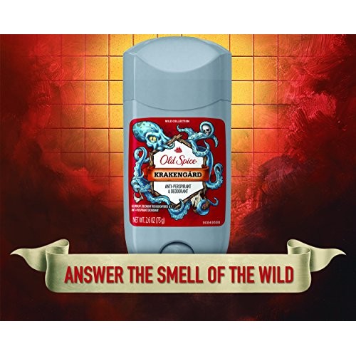 Old Spice Antiperspirant & Deodorant Wild Collection, Krakengard, 2.6 Ounce