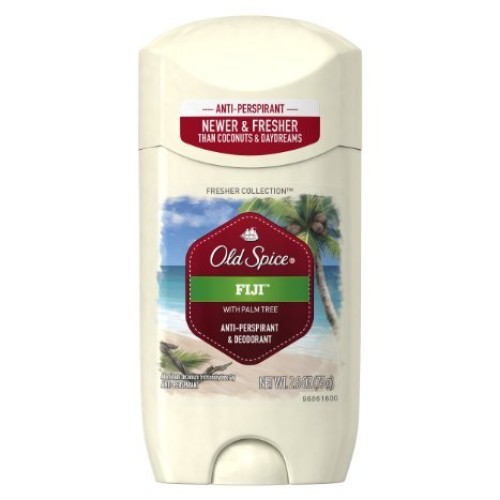 Old Spice Fiji Scent Invisible Solid Men's Antiperspirant & Deodorant 2.6 Oun...