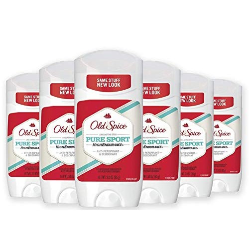 Old Spice High Endurance Antiperspirant and Deodorant for Men, Pure Sport 3 O...