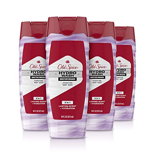 Old Spice Hydro Body Wash for Men, Smoother Swagger Scent, Hardest Working Co...