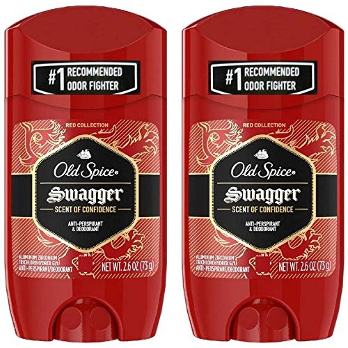 Old Spice Red Zone Anti-Perspirant Deodorant Invisible Solid Swagger 2.60 oz ...