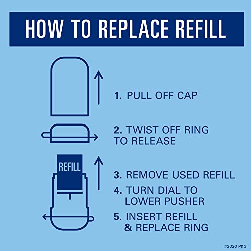 Secret Invisible Solid Antiperspirant & Deodorant, Refillable Starter Kit, wi...