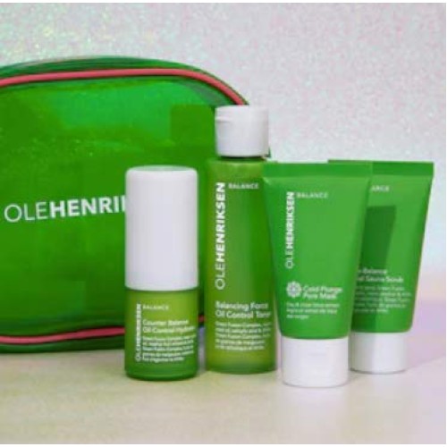 Ole Henriksen Balance Babies Mattifying Oil Control Set (Cold Plunge Pore Mas...