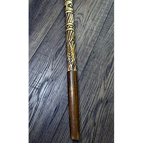 Canes Walking Sticks Cane Reeds Stick Wooden Handmade Carving Men Accessories...