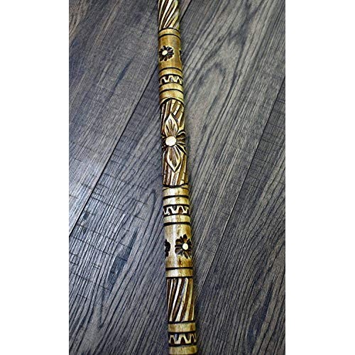 Canes Walking Sticks Cane Reeds Stick Wooden Handmade Carving Men Accessories...