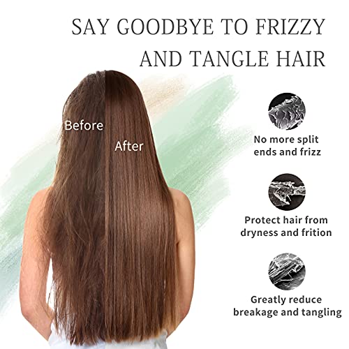 OLESILK Large 100% Mulberry Silk Bonnet for Women, Luxury 22MM Silk Night Sle...