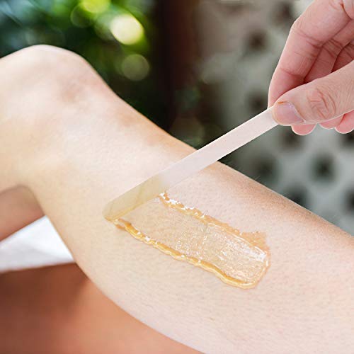 500 Pieces Wax Strips Sticks Kit Non-woven Waxing Strips Applicator Sticks Ha...