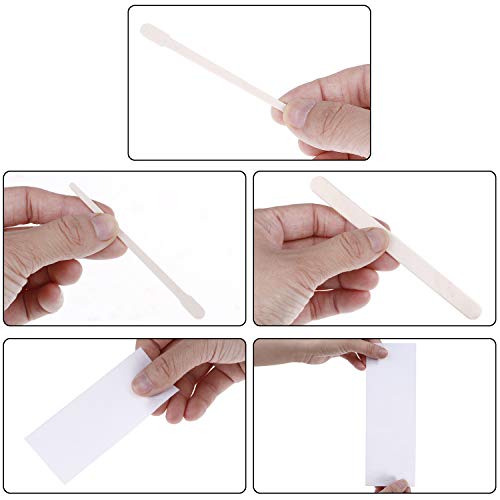 500 Pieces Wax Strips Sticks Kit Non-woven Waxing Strips Applicator Sticks Ha...