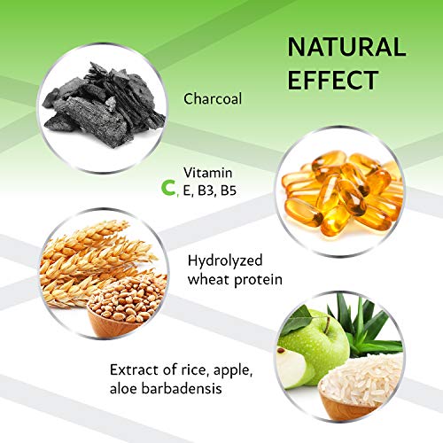 Charcoal Peel Off Face Mask with Organic Bamboo and Vitamin C – Blackhead Rem...