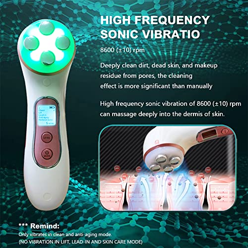 Facial Skincare Tool Home Facial Spa for Face Neck Body Aging Wrinkles Skin T...